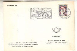 France - Carte Postale De 1965 - Oblit Le Havre - Bateaux - Port - - Covers & Documents