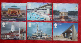 Seaside Architecture (Mi 3637-3642) 2014 POSTFRIS MNH ** ENGLAND GRANDE-BRETAGNE GB GREAT BRITAIN - Ungebraucht