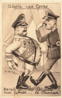 WW2 Guerre 39/45 War * CPA Illustrateur P. REMY 1940 * Alerte Aux Gazs ! * Croix Gammée Nazisme Nazi Hitler HITLER - Guerra 1939-45