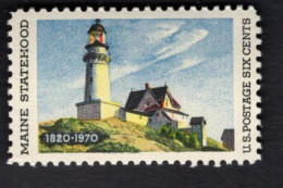 2011772840 1970 SCOTT 1391 (XX) POSTFRIS MINT NEVER HINGED  - LIGHTHOUSE AT TWO LIGHTS - MAINE - Nuevos