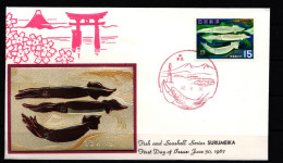 Japan 918 Als Ersttagsbrief Metal Engravings #NK923 - Other & Unclassified