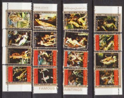 AJMAN LOT DE 16 " TABLEAUX DE NUS " (956)_Ti397 - Adschman