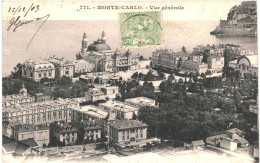 CPA Carte Postale  Monaco Monte-Carlo  Vue Générale  1903  VM79810 - Monte-Carlo