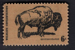 203634160 1970  SCOTT 1392 (XX) POSTFRIS MINT NEVER HINGED I (XX) - WILDLIFE CONSERVATION - AMERICAN BUFFALO Fauna - Nuovi