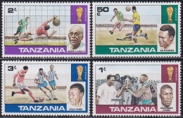 F-EX49525 TANZANIA MNH 1978 ARGENTINA SOCCER FOOTBALL WORLD CHAMPIONSHIP.  - 1978 – Argentine