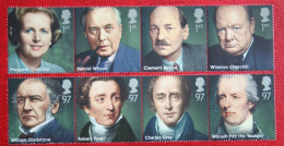 Prime Minister Strips (Mi 3647-3654) 2014 POSTFRIS MNH ** ENGLAND GRANDE-BRETAGNE GB GREAT BRITAIN - Unused Stamps