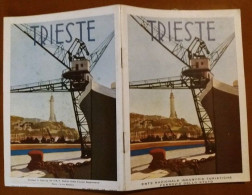 C1 Italie TRIESTE Brochure Touristique ILLUSTREE Annees 30 PORT INCLUS Rare - 1901-1940