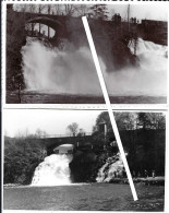 2 Cartes Photos - Cascade De COO (ligne Blanche Fictive) - Stavelot