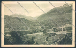 Aosta Città PIEGHINA Cartolina ZQ4447 - Aosta