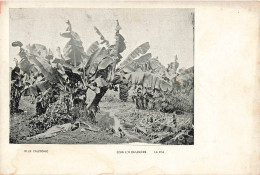 NOUVELLE CALEDONIE - Sous Les Bananiers - Animé - Carte Postale Ancienne - Neukaledonien