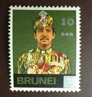 Brunei 1976 10c On 6c Surcharge MNH - Brunei (...-1984)