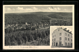 AK Prüm / Eifel, Hotel Kölner Hof, Ortsansicht Mit Umland  - Prüm