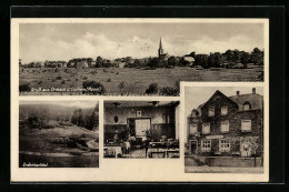 AK Driesch ü. Cochem /Mosel, Gasthaus Hermann Kessler, Innenansicht, Erdenbachtal  - Cochem