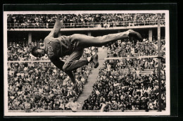AK Berlin, Olympische Spiele 1936, Hochsprungsieger C. Johnson  - Autres & Non Classés