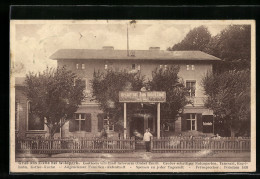 AK Eiche, Gasthaus Von Emil Schwarze Mit Familie Des Besitzers Im Garten  - Sonstige & Ohne Zuordnung