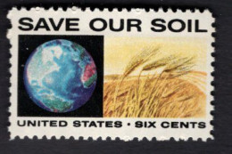 203634967 1970 SCOTT 1410 (XX) POSTFRIS MINT NEVER HINGED - ANTI POLLUTION ISSUE - GLOBE AND WEAT - Nuevos