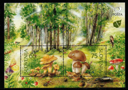 Slowenien Slovenia 1996 - Mi.Nr. Block 3 - Postfrisch MNH - Pilze Mushrooms - Hongos