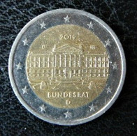 Germany - Allemagne - Duitsland   2 EURO 2019 D     Speciale Uitgave - Commemorative - Duitsland