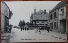 AUTRY LE CHATEL (45) - ROUTE DE GIEN - RECETTE BURALISTE - HOTEL DU CHEVAL ROUGE - Other & Unclassified