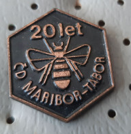 Beekeeping Society CD Maribor Tabor 20 Years Honey  Bee Bees Slovenia  Pin Badge - Tiere