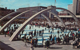 Canada Toronto Ontario Nathan Phillips Square Reflecting Pool Artificial Ice-rink - Toronto