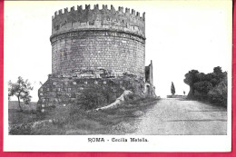 ROMA - TOMBA DI CECILIA METELLA - FORMATO PICCOLO - EDIZ. ORIGINALE ANNI 30 - NUOVA - Autres Monuments, édifices