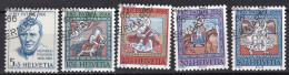 T3156 - SUISSE SWITZERLAND Yv N°769/73 Pro Patria Fete Nationale - Used Stamps