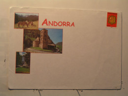 Andorra - Enveloppe Illustrée - Timbre Non Oblitéré - Andorra