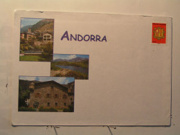 Andorra - Enveloppe Illustrée - Timbre Non Oblitéré - Andorra