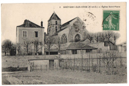 CPA 91 - BRETIGNY SUR ORGE (Essonne) - 2. Eglise Saint-Pierre - Bretigny Sur Orge