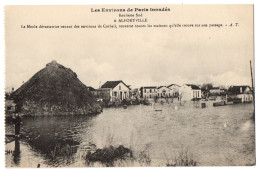 CPA 94 - ALFORTVILLE (Val De Marne) - La Meule Dévastatrice Renverse Toutes Les Maisons. Environs De Paris Inondé.  A.T. - Alfortville