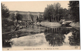 CPA 21 - Environs De SEMUR (Côte D'Or) - 38. Le Barrage Du Pont - ND Phot - Semur