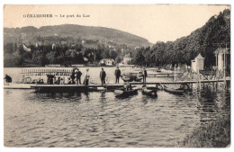 CPA 88 - GERARDMER (Vosges) - Le Port Du Lac (petite Animation) - Gerardmer