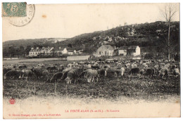 CPA 91 - LA FERTE ALAIS (Essonne) - Saint Lazarre (lazare) - Troupeau De Moutons - La Ferte Alais