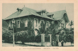 NOUVELLE CALEDONIE - Nouméa - Une Villa - Carte Postale Ancienne - Nueva Caledonia