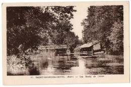 CPA 27 - SAINT GEORGES MOTEL (Eure) -  97. Les Bords De L'Avre - Saint-Georges-Motel