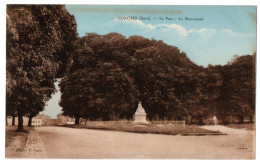 CPA 27 - CONCHES (Eure) -  Le Parc - Le Monument - Conches-en-Ouche