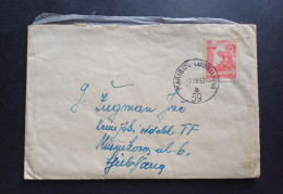 Yugoslavia Slovenia 1957 Letter With Stamp MARIBOR - LJUBLJANA (No 3082) - Lettres & Documents