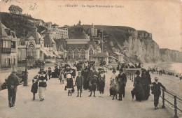 FRANCE - Fécamp - La Digue Promenade Et Casino - Animé - Carte Postale Ancienne - Fécamp