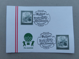 Österreich Pro Juventute - Mit Sonderstempel 26. Mai 1989 Admont, 140 Jahre Postamt Admont (Nr.658) - Other & Unclassified