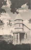 NOUVELLE CALEDONIE - Houailou - L'église Du Village - Carte Postale Ancienne - Nuova Caledonia