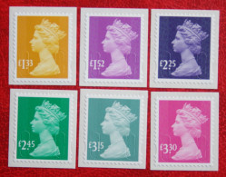 Machin Definitives QE II (Mi 3717-3722) 2015 POSTFRIS MNH ** ENGLAND GRANDE-BRETAGNE GB GREAT BRITAIN - Unused Stamps