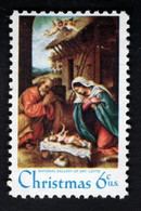 208705966 1970 (XX) SCOTT 1414D TYPE II POSTFRIS MINT NEVER HINGED - CHRISTMAS NATIVITY BY LORENZO LOTTO - Nuevos