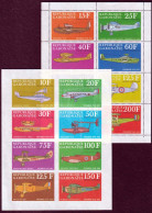 Gabon 1971 Aerei 2BF Y.T.- (*)/MNGH VF/F - Gabon