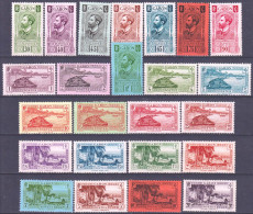 Gabon 1932 Y.T.125/46 */MH VF/F - Nuevos