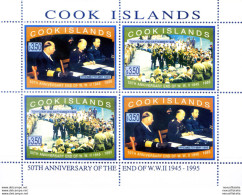 50° Fine Seconda Guerra Mondiale 1995. - Islas Cook