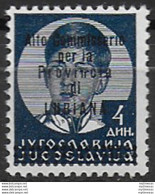 1941 Lubiana NE 4d. MNH Sass. N. 66 - Autres & Non Classés