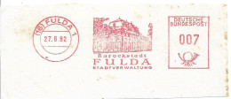 GERMANY. METER SLOGAN. FULDA 1962 - Cartas & Documentos