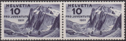 1931 Schweiz / Pro Juventute ** Zum:CH J58, Mi:CH 247, Yt:CH 251, Wetterhorn - Unused Stamps