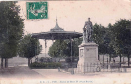 64 - Pyrenees Atlantiques - PAU - Statue De Henri IV  Sur La Place Royale - Pau